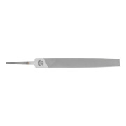 PFERD TOOLS Werkstattfeile Flachspitz 100mm Hieb 3 für Feinbearbeitung, Schlichten