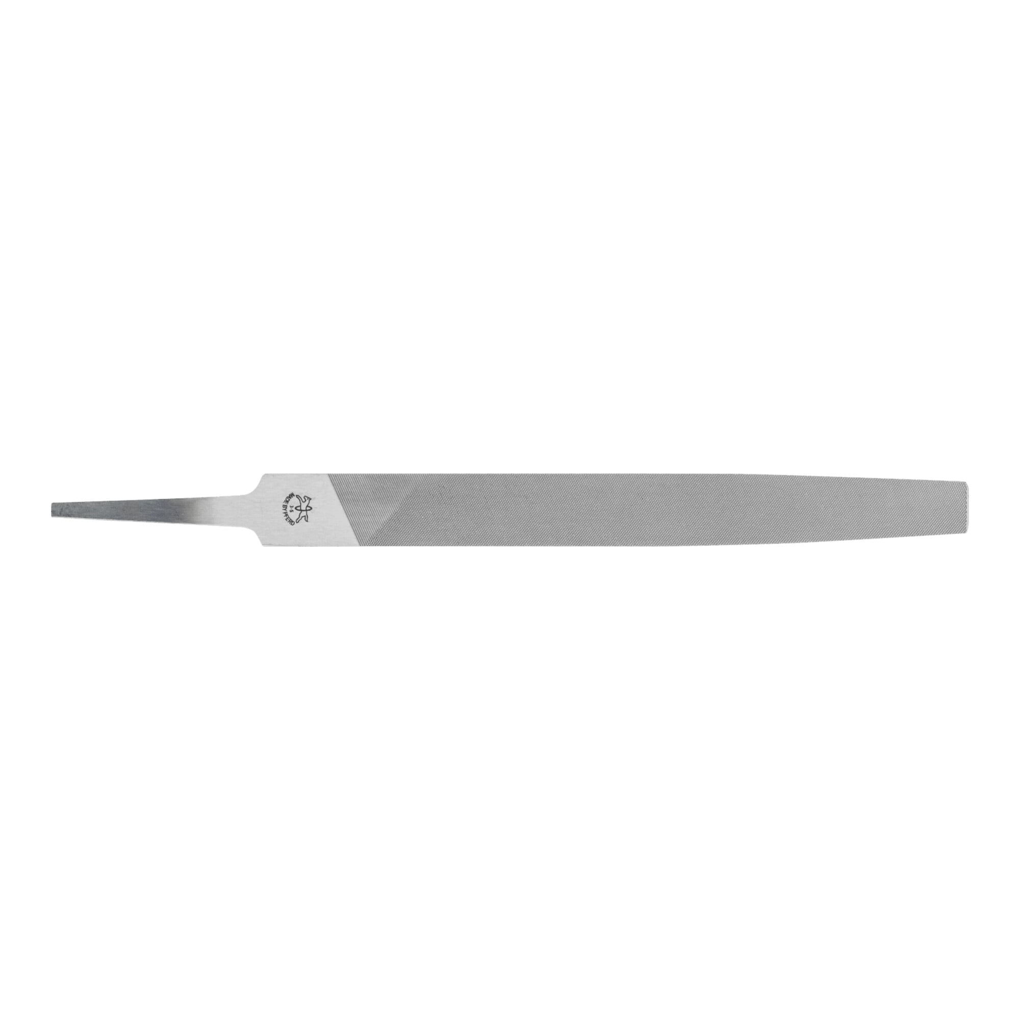 PFERD TOOLS Werkstattfeile Flachspitz 150mm Hieb 3 für Feinbearbeitung, Schlichten