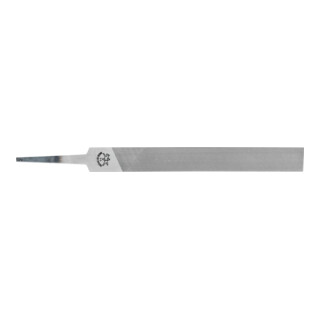 PFERD TOOLS Werkstattfeile Flachstumpf 100mm Hieb 3 für Feinbearbeitung, Schlichten