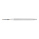 PFERD TOOLS Werkstattfeile Halbrund-Spitz 100mm Hieb 2 universell zum Schruppen und Schlichten