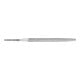 PFERD TOOLS Werkstattfeile Halbrund-Spitz 100mm Hieb 3 für Feinbearbeitung, Schlichten
