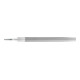 PFERD TOOLS Werkstattfeile Halbrund-Spitz 300mm Hieb 3 für Feinbearbeitung, Schlichten
