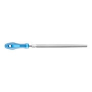 PFERD TOOLS Werkstattfeile mit Heft Dreikant 150mm Hieb 3 für Feinbearbeitung, Schlichten