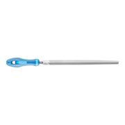 PFERD TOOLS Werkstattfeile mit Heft Dreikant 150mm Hieb 3 für Feinbearbeitung, Schlichten