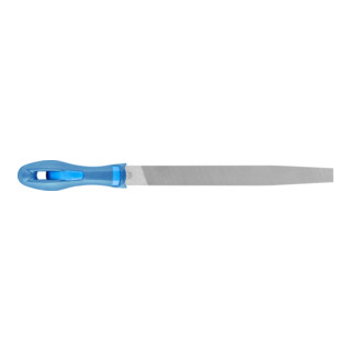 PFERD TOOLS Werkstattfeile mit Heft Flachspitz 200mm Hieb 2 universell zum Schruppen und Schlichten