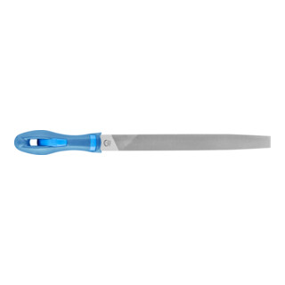 PFERD TOOLS Werkstattfeile mit Heft Flachspitz 250mm Hieb 2 universell zum Schruppen und Schlichten