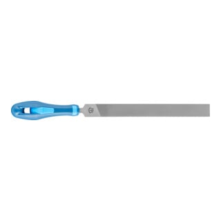 PFERD TOOLS Werkstattfeile mit Heft Flachstumpf 150mm Hieb 1 für grobe Zerspanung, Schruppen
