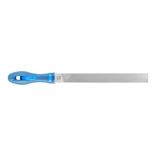 PFERD TOOLS Werkstattfeile mit Heft Flachstumpf 250mm Hieb 1 für grobe Zerspanung, Schruppen