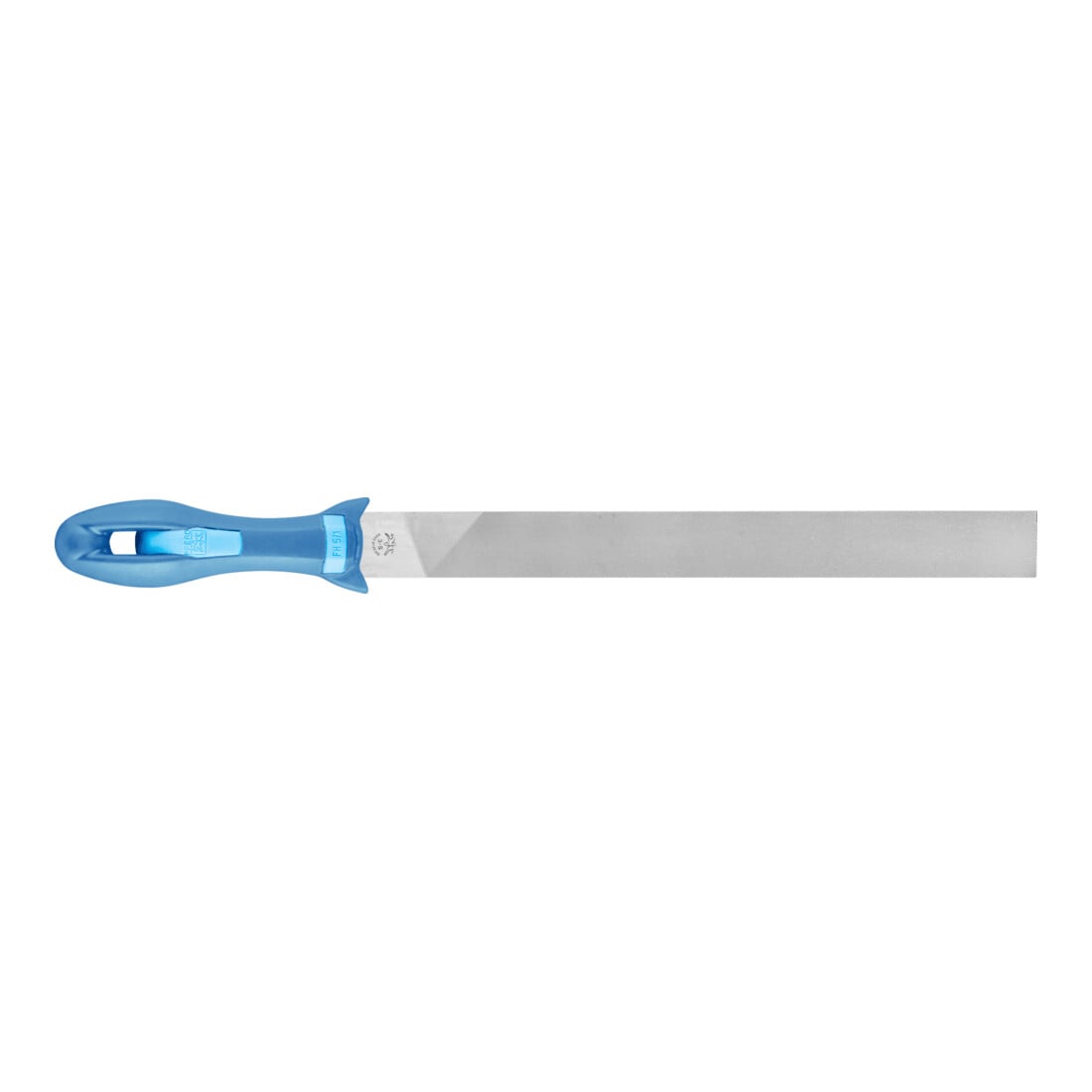 PFERD TOOLS Werkstattfeile mit Heft Flachstumpf 300mm Hieb 3 für Feinbearbeitung, Schlichten