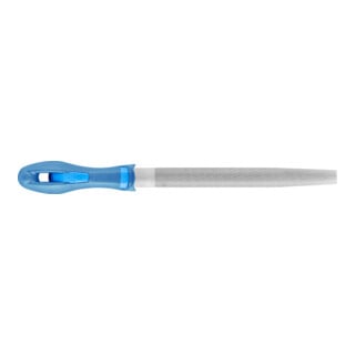 PFERD TOOLS Werkstattfeile mit Heft Halbrund-Spitz 200mm Hieb 2 universell zum Schruppen und Schlichten