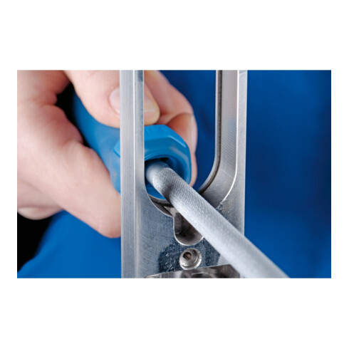 PFERD TOOLS Werkstattfeile mit Heft Rund 150mm Hieb 1 für grobe Zerspanung, Schruppen