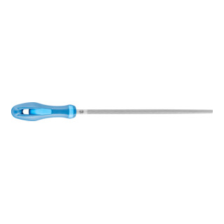 PFERD TOOLS Werkstattfeile mit Heft Rund 250mm Hieb 1 für grobe Zerspanung, Schruppen