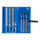 PFERD TOOLS Werkstattfeilen-Set 6-tlg. in Rolltasche 200/300mm universell von Schruppen bis Schlichten-1