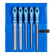 PFERD TOOLS Werkstattfeilen-Set WR 5-tlg. in Rolltasche 200mm Hieb 2 universell zum Schruppen und Schlichten-1