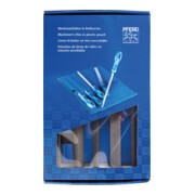 PFERD TOOLS Werkstattfeilen-Set WRU 5-tlg. in Rolltasche 200mm Hieb 2 universell zum Schruppen und Schlichten
