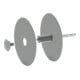 PFERD TOOLS Werkzeughalter für POLINOX-Ronden PVR mit Bohrungs-Ø 13 mm Spannbereich 1-25 mm Schaft-Ø 6 mm