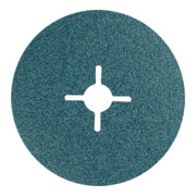 PFERD TOOLS Zirkon Fiberscheibe Ø 100mm Z60 für hohen Abtrag auf Stahl