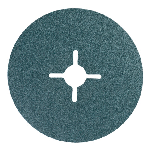 PFERD TOOLS Zirkon Fiberscheibe Ø 100mm Z80 für hohen Abtrag auf Stahl