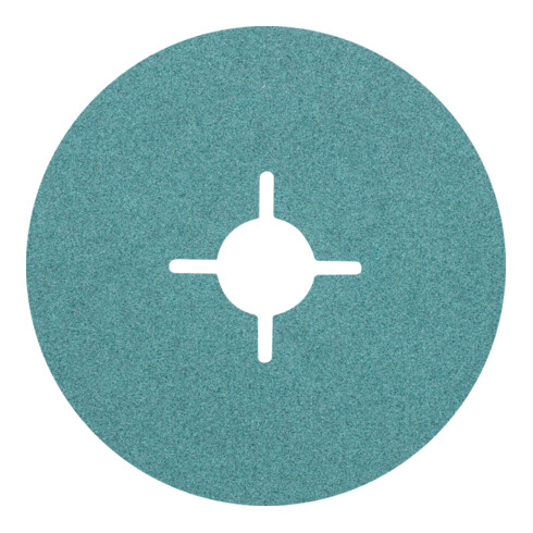 PFERD TOOLS Zirkon Fiberscheibe Ø 115 mm Z100 für hohen Abtrag auf Stahl