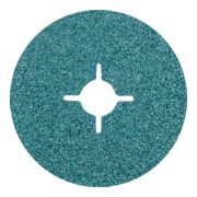 PFERD TOOLS Zirkon Fiberscheibe Ø 115 mm Z24 für hohen Abtrag auf Stahl