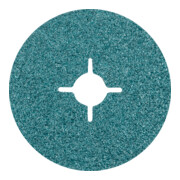 PFERD TOOLS Zirkon Fiberscheibe Ø 115 mm Z24 für hohen Abtrag auf Stahl