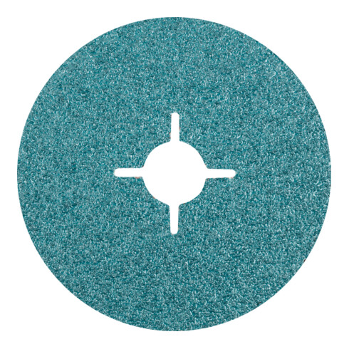 PFERD TOOLS Zirkon Fiberscheibe Ø 115 mm Z36 für hohen Abtrag auf Stahl