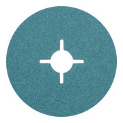 PFERD TOOLS Zirkon Fiberscheibe Ø 115 mm Z80 für hohen Abtrag auf Stahl