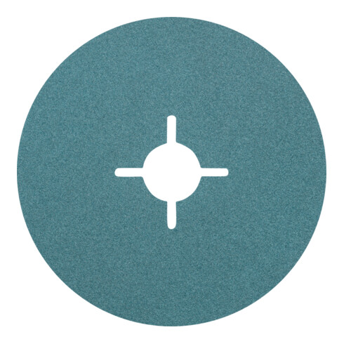 PFERD TOOLS Zirkon Fiberscheibe Ø 125 mm Z120 für hohen Abtrag auf Stahl