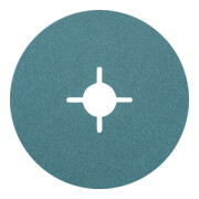 PFERD TOOLS Zirkon Fiberscheibe Ø 125 mm Z120 für hohen Abtrag auf Stahl