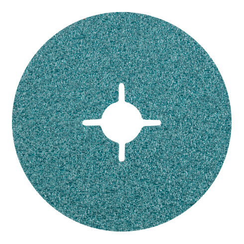PFERD TOOLS Zirkon Fiberscheibe Ø 125 mm Z36 für hohen Abtrag auf Stahl