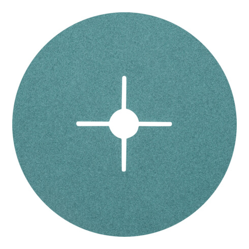 PFERD TOOLS Zirkon Fiberscheibe Ø 180mm Z100 für hohen Abtrag auf Stahl