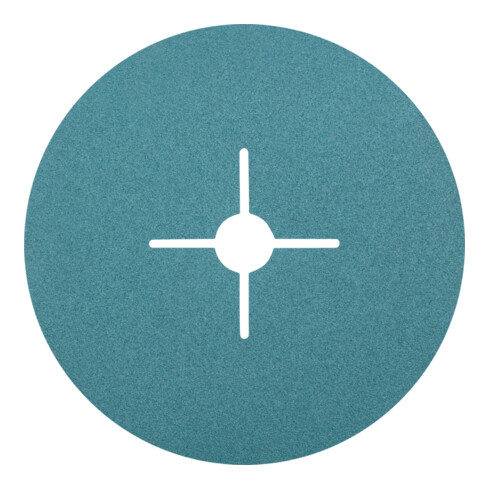 PFERD TOOLS Zirkon Fiberscheibe Ø 180mm Z120 für hohen Abtrag auf Stahl