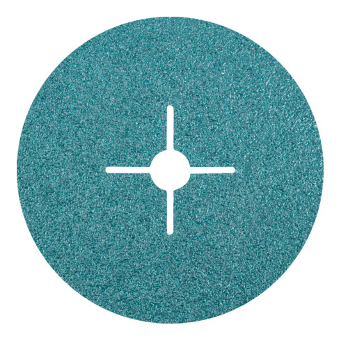 PFERD TOOLS Zirkon Fiberscheibe Ø 180mm Z36 für hohen Abtrag auf Stahl