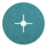 PFERD TOOLS Zirkon Fiberscheibe Ø 180mm Z36 für hohen Abtrag auf Stahl