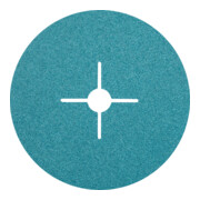 PFERD TOOLS Zirkon Fiberscheibe Ø 180mm Z50 für hohen Abtrag auf Stahl