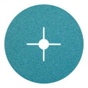 PFERD TOOLS Zirkon Fiberscheibe Ø 180mm Z50 für hohen Abtrag auf Stahl