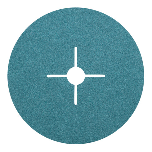 PFERD TOOLS Zirkon Fiberscheibe Ø 180mm Z60 für hohen Abtrag auf Stahl