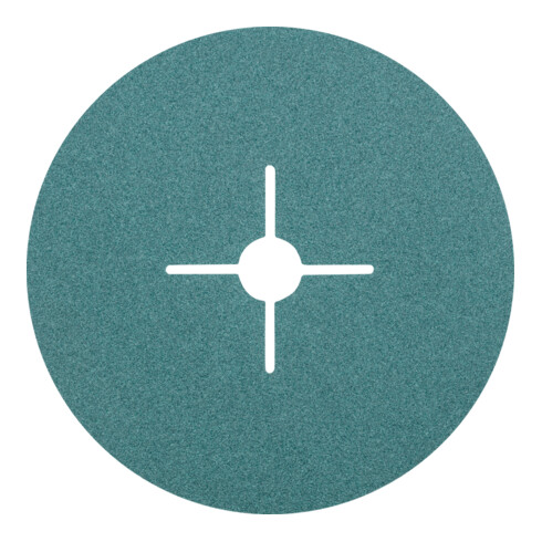 PFERD TOOLS Zirkon Fiberscheibe Ø 180mm Z80 für hohen Abtrag auf Stahl