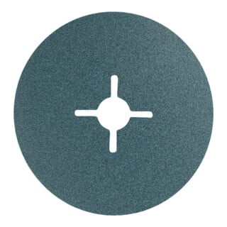 PFERD TOOLS Zirkon Fiberscheibe Ø 100mm Z120 für hohen Abtrag auf Stahl