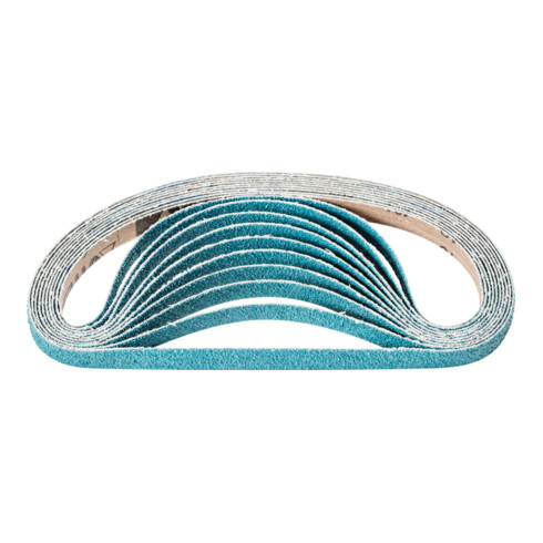 PFERD TOOLS Zirkon Schleifband BA 12x520mm Z40 für hohen Abtrag mit Bandschleifer