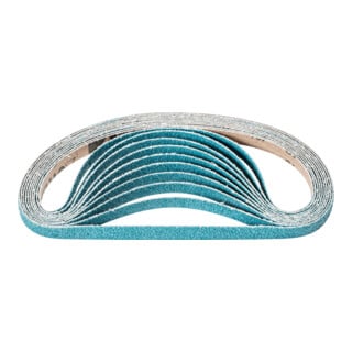 PFERD TOOLS Zirkon Schleifband BA 12x520mm Z40 für hohen Abtrag mit Bandschleifer
