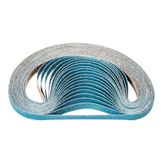 PFERD TOOLS Zirkon Schleifband BA 12x520mm Z60 für hohen Abtrag mit Bandschleifer