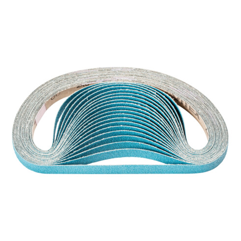 PFERD TOOLS Zirkon Schleifband BA 12x520mm Z80 für hohen Abtrag mit Bandschleifer