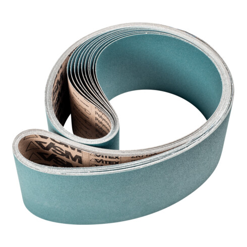 PFERD TOOLS Zirkon Schleifband BA 150x2000mm Z120 für hohen Abtrag mit Bandschleifer