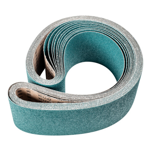PFERD TOOLS Zirkon Schleifband BA 150x2000mm Z36 für hohen Abtrag mit Bandschleifer