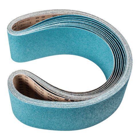 PFERD TOOLS Zirkon Schleifband BA 150x2000mm Z40 für hohen Abtrag mit Bandschleifer