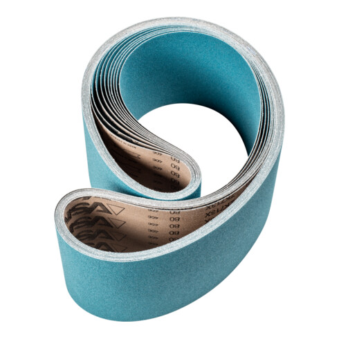 PFERD TOOLS Zirkon Schleifband BA 150x2000mm Z80 für hohen Abtrag mit Bandschleifer