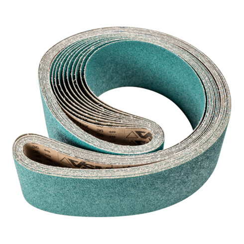 PFERD TOOLS Zirkon Schleifband BA 150x2500mm Z36 für hohen Abtrag mit Bandschleifer