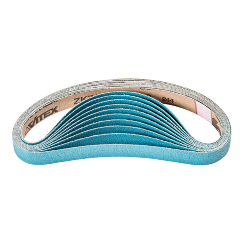 PFERD TOOLS Zirkon Schleifband BA 20x520mm Z80 für hohen Abtrag mit Bandschleifer