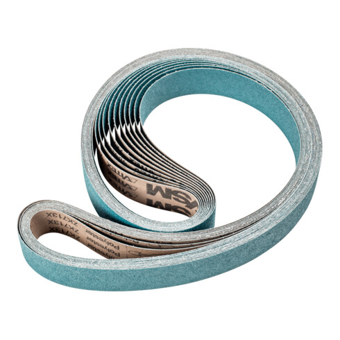 PFERD TOOLS Zirkon Schleifband BA 50x2000mm Z60 für hohen Abtrag mit Bandschleifer